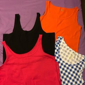 4 tank tops